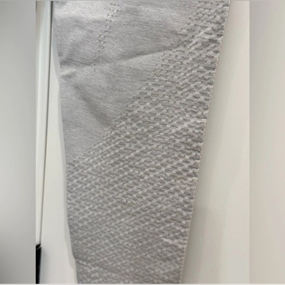 Gymshark Vital Seamless Leggings High Waisted Light Gray Marl Size Small Sporty - Picture 6 of 9